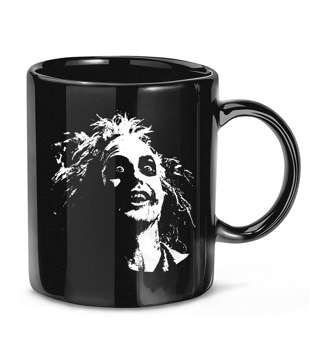 Halloween Coffee Mug Beetlejuice - Funny Halloween Coffee Cup - 90Scloth